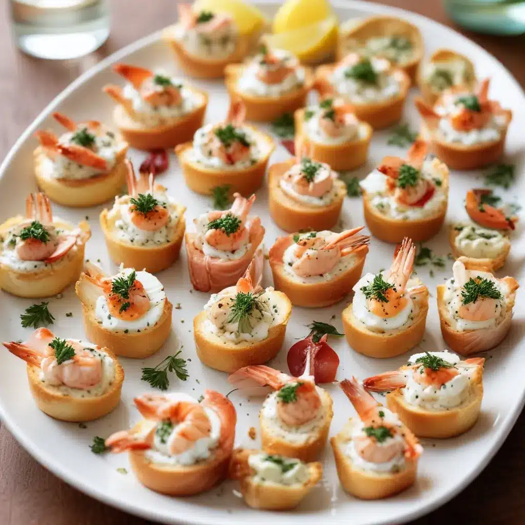 Seafood Appetizers and Hors d’Oeuvres: Impress Your Guests with Elegant and Delectable Bite-Sized Delights