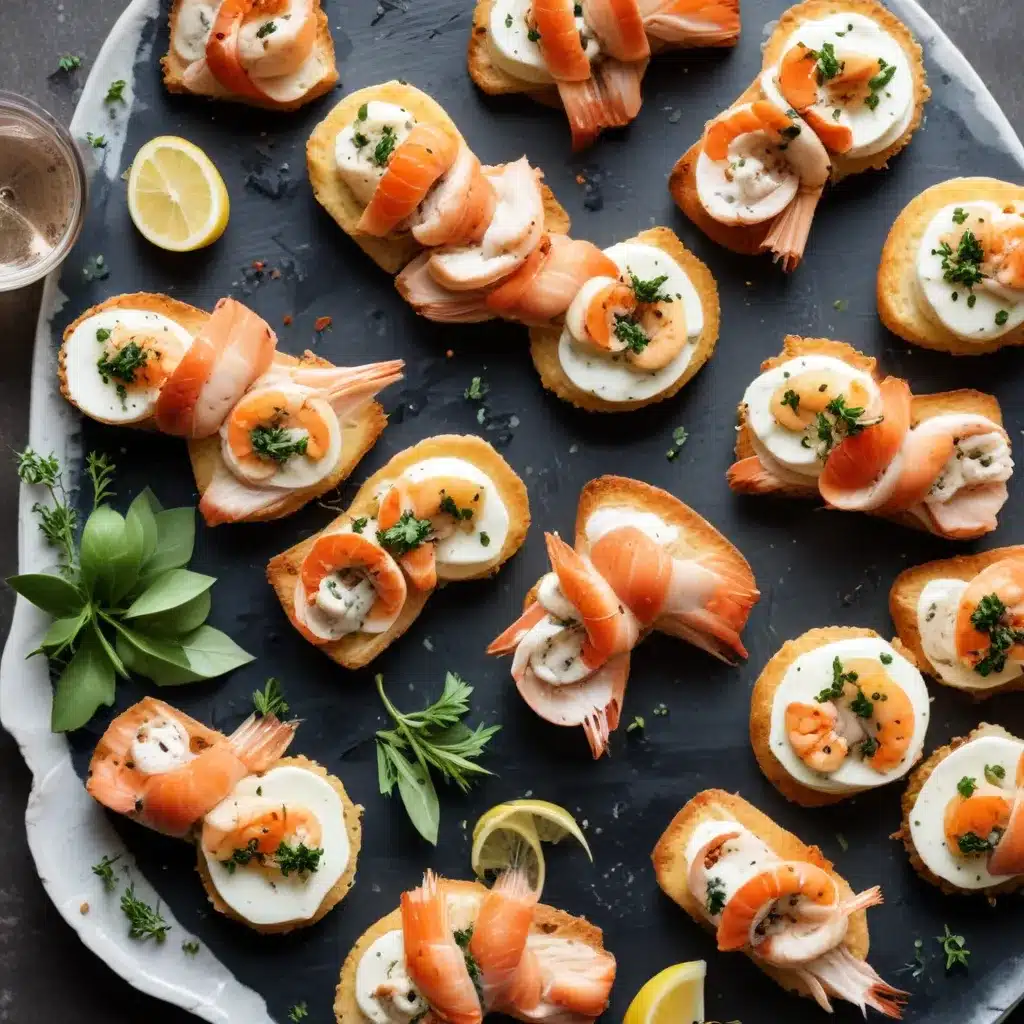 Seafood Appetizers and Hors d’Oeuvres: Impress Your Guests with Elegant and Delicious Bites