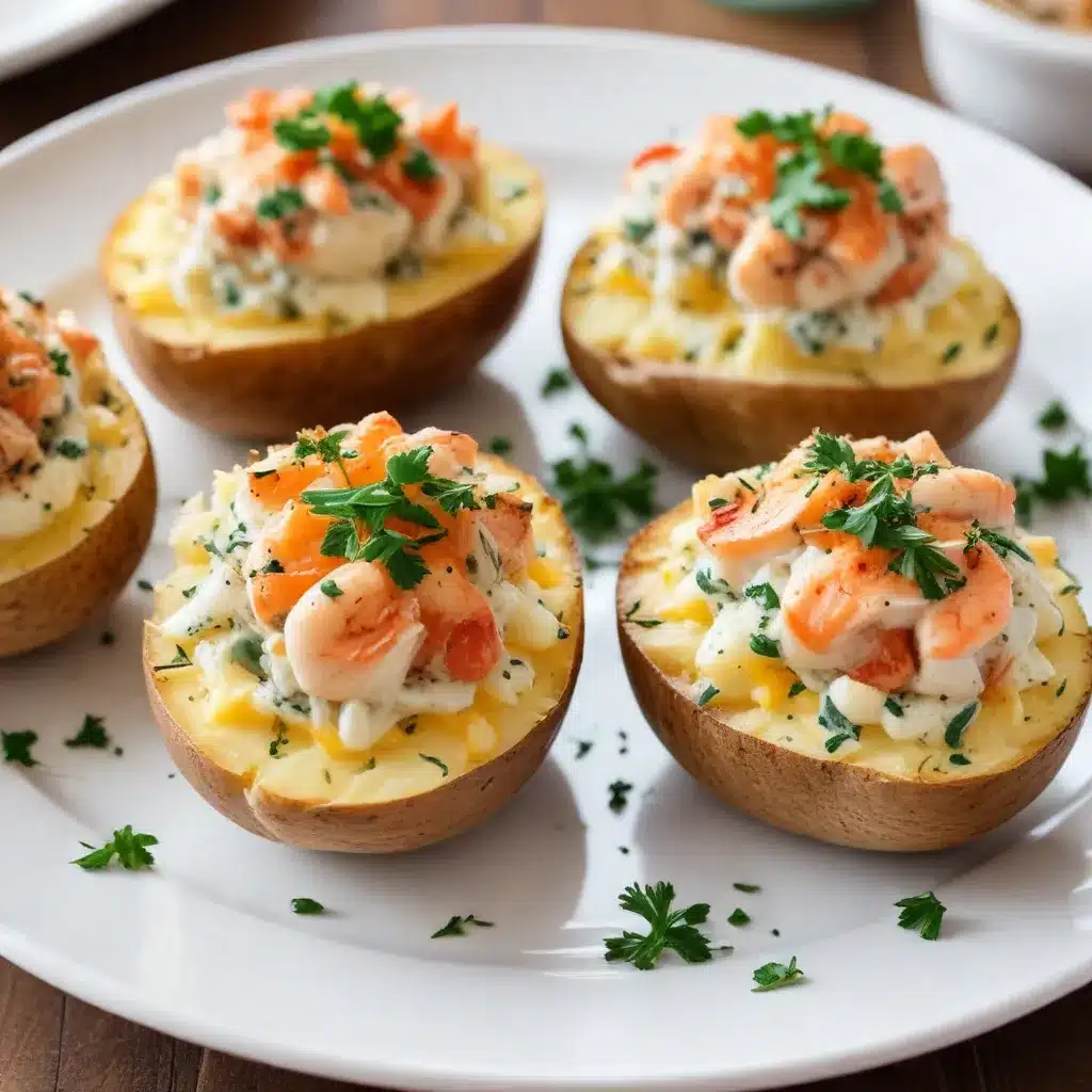 Seafood Twice-Baked Potatoes: Loaded with Oceanic Goodness
