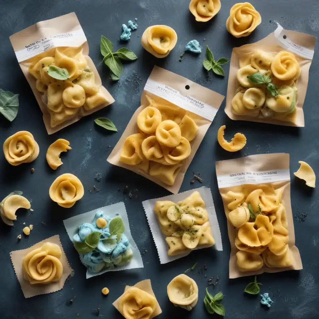 Tortellini Treasures: Delicate Pasta Pouches Filled with Ocean Flavors